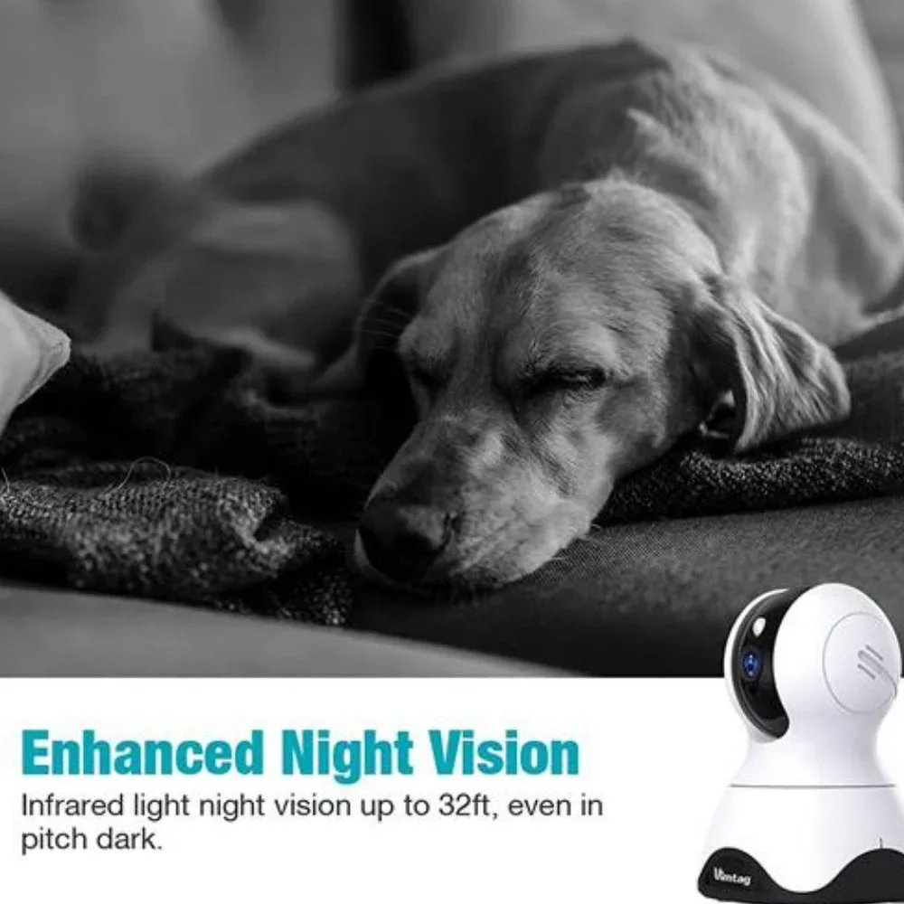 🐶Pet Camera1080P Pet Cam,360° Two Way Audio Camera Bundle With the Alexa Smart